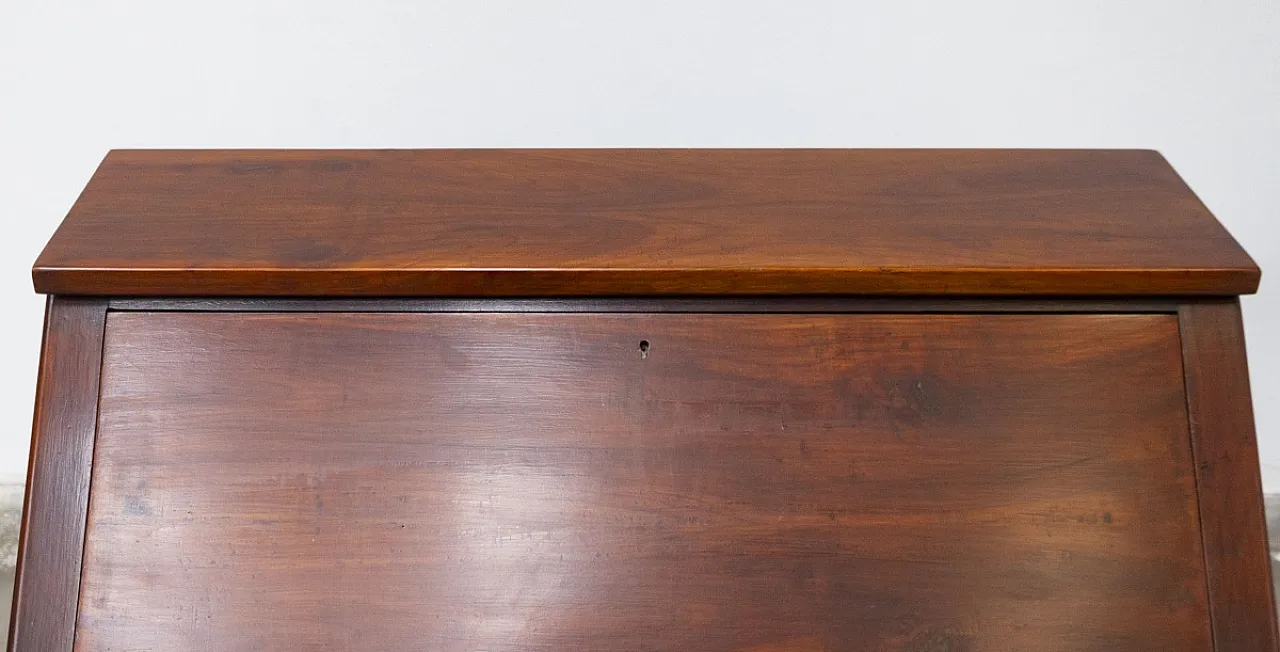 Ribalta in legno di noce massello, '900 8