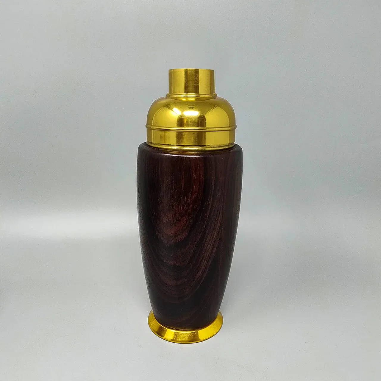 Shaker da cocktail con secchiello il ghiaccio di Aldo Tura, anni '70 3