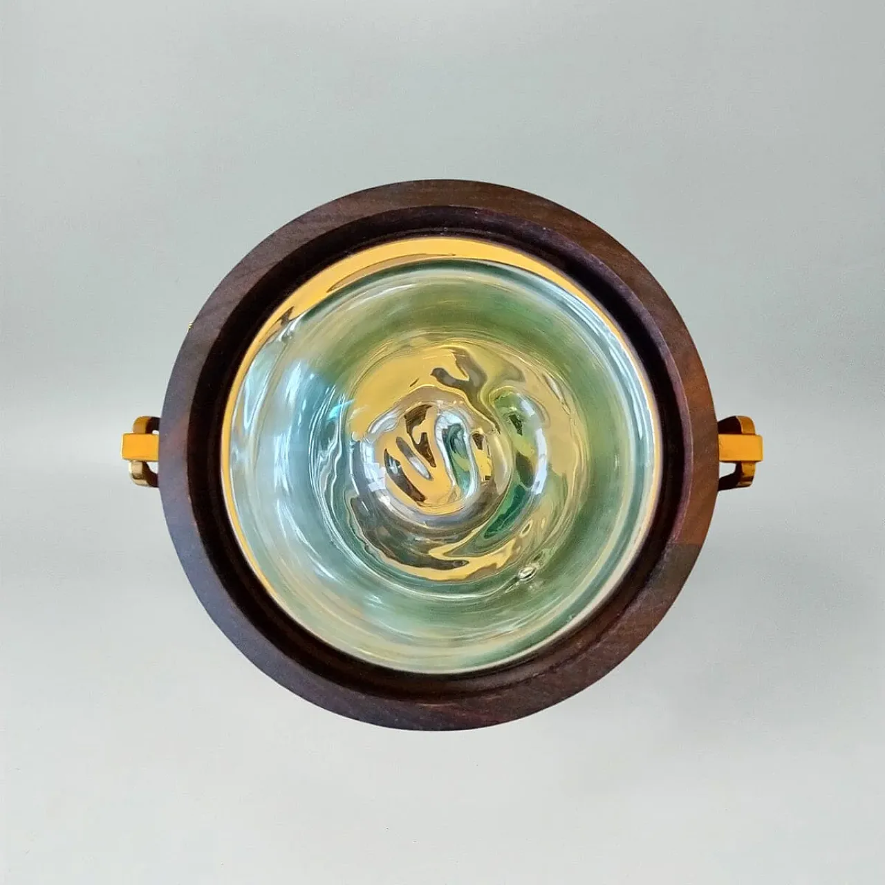 Shaker da cocktail con secchiello il ghiaccio di Aldo Tura, anni '70 9