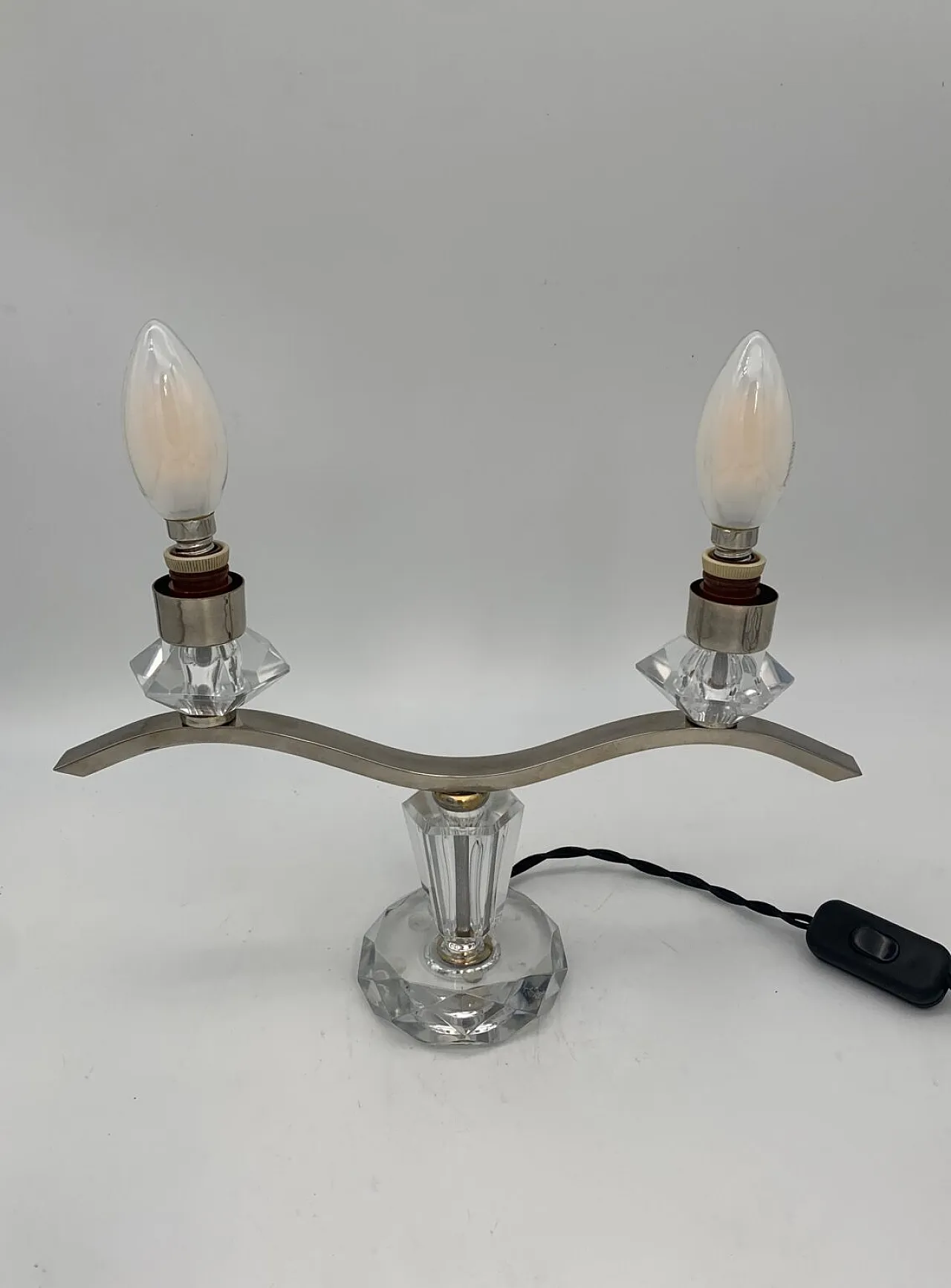 Pair of Murano glass table lamps, 1930s 4