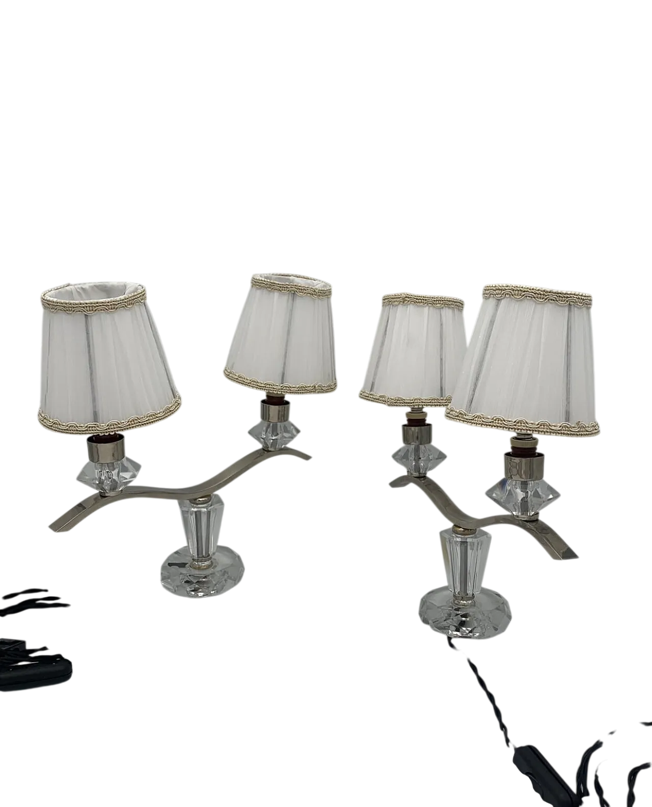 Pair of Murano glass table lamps, 1930s 6
