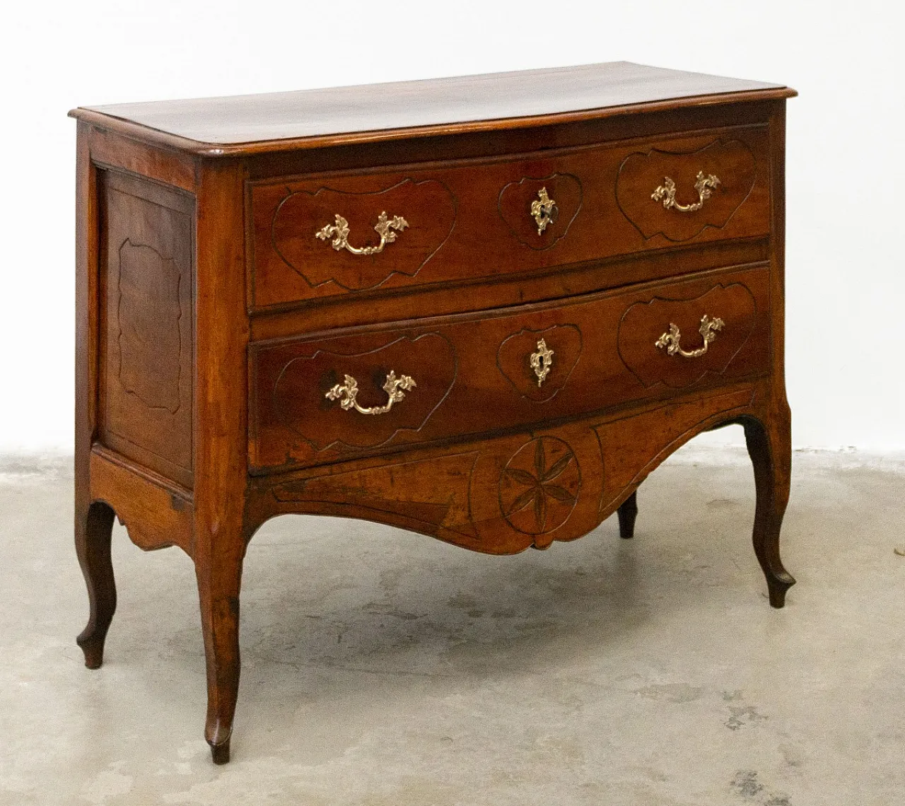 Comò in noce stile Luigi XVI, fine '700 2