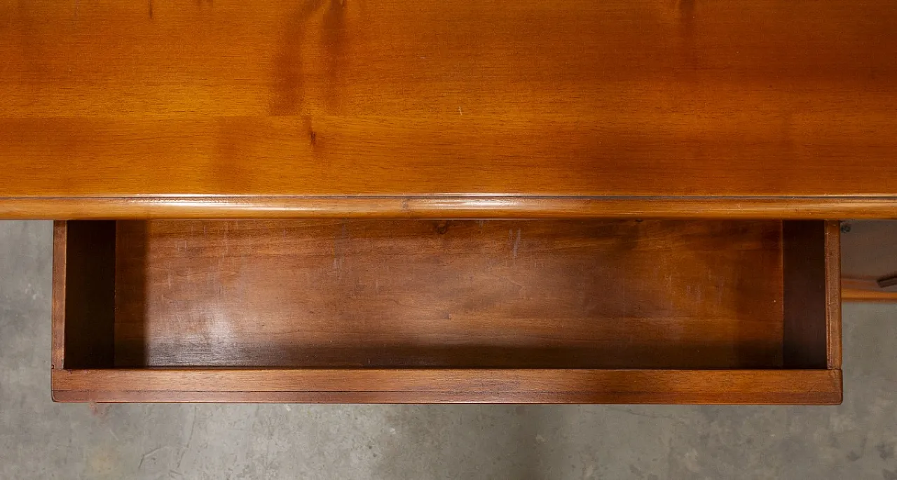 Credenza in legno massello di noce, fine '900 5