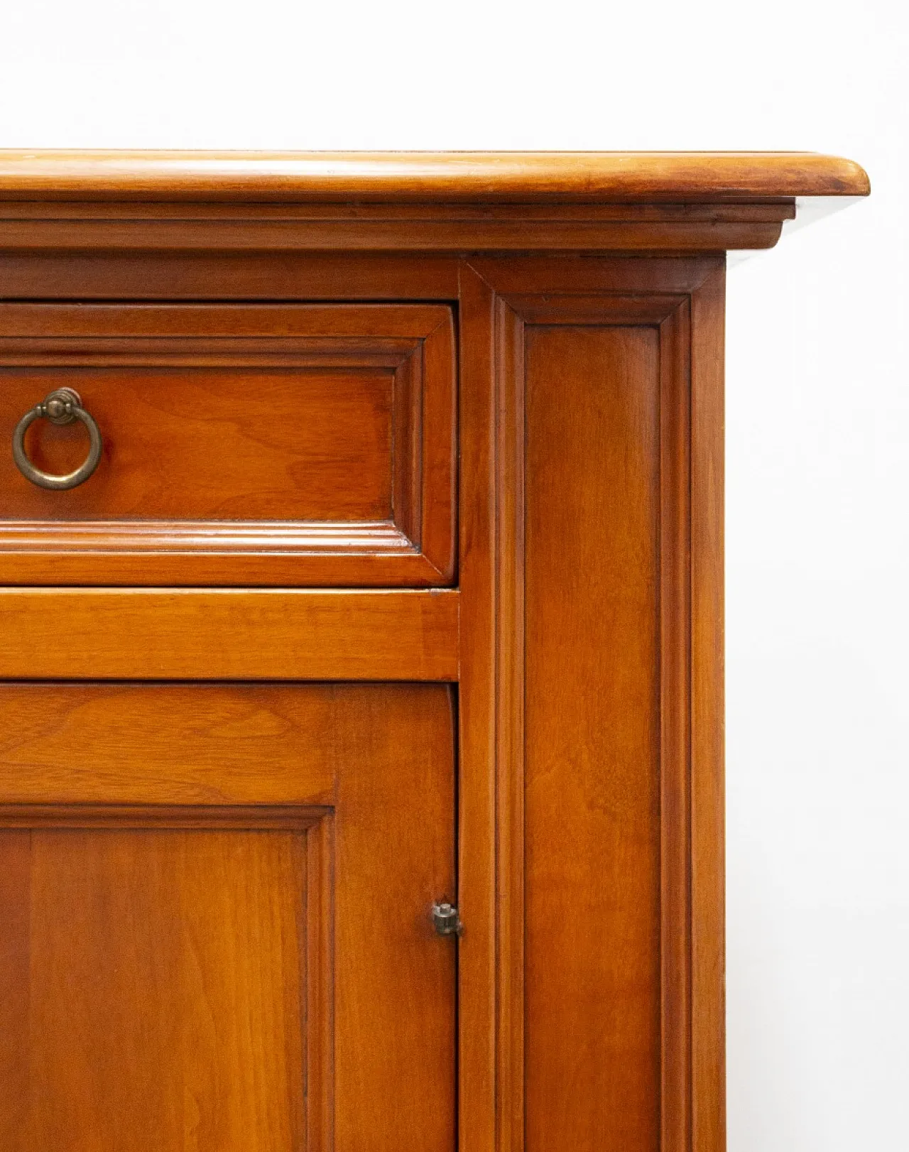 Credenza in legno massello di noce, fine '900 7