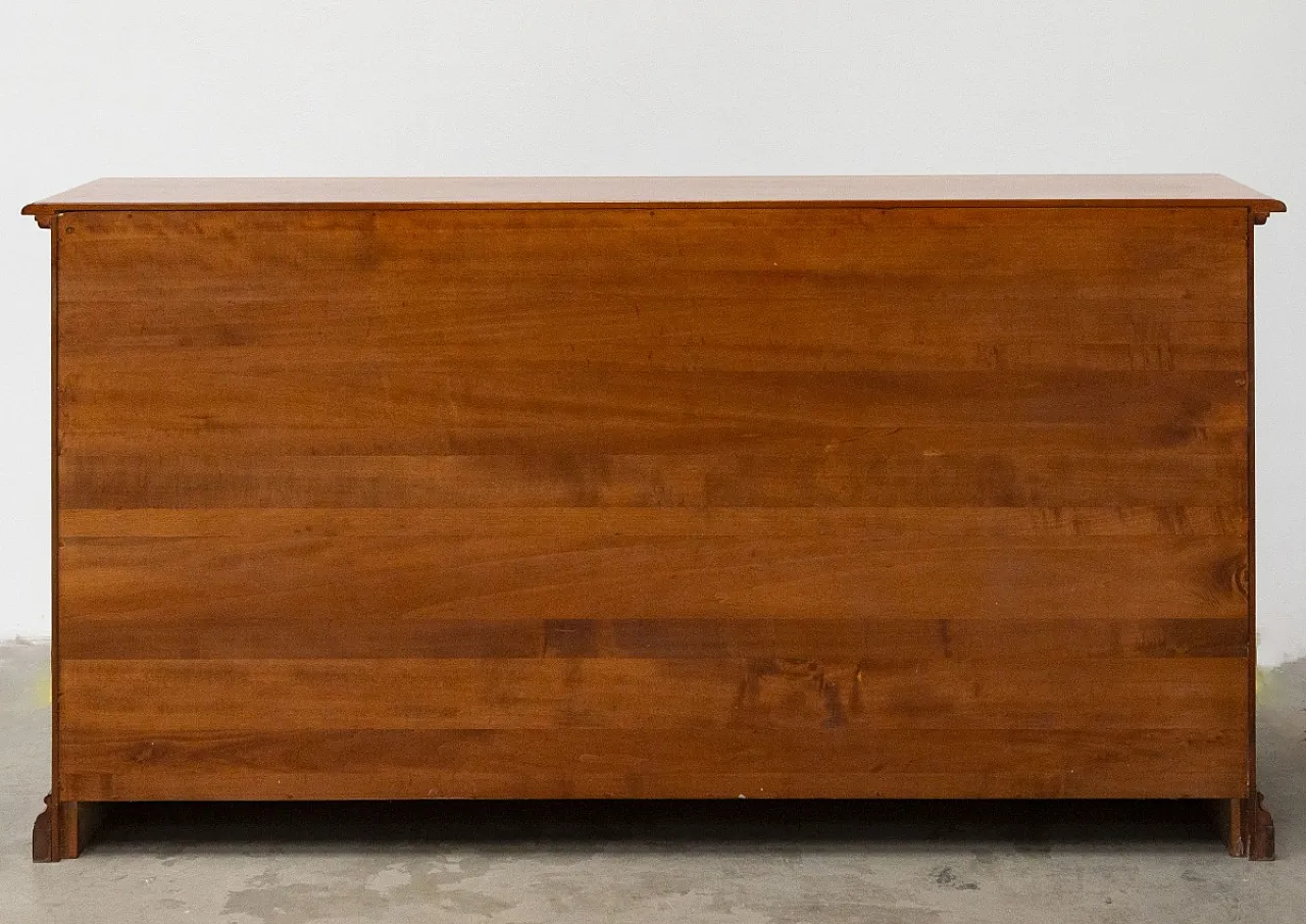 Credenza in legno massello di noce, fine '900 13
