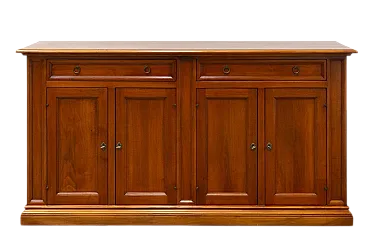 Credenza in legno massello di noce, fine '900