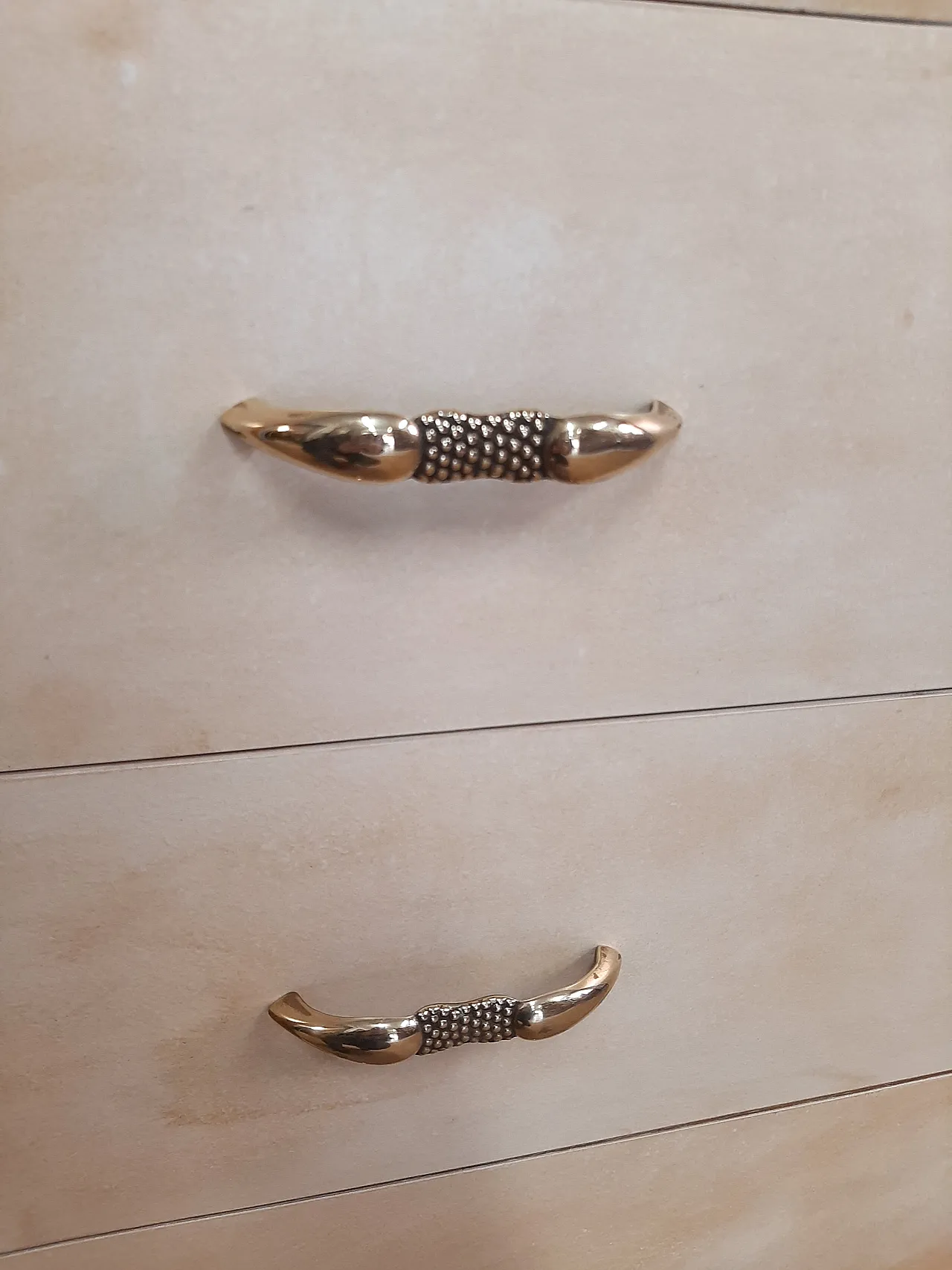 Comò cassettone art decò rivestito in pergamena, 1940 3