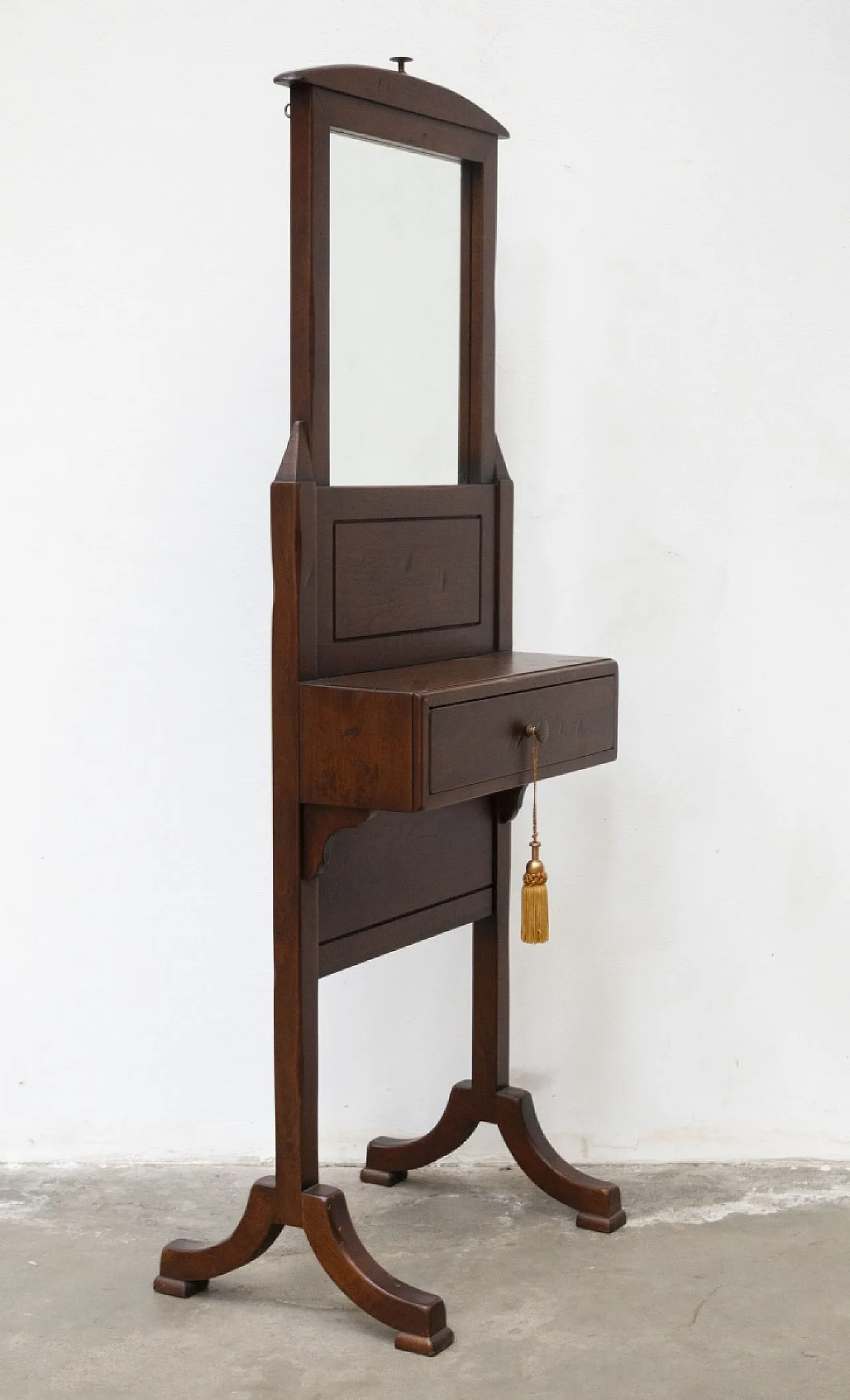 Mobiletto appendiabiti portaoggetti con specchio, anni 2000 3