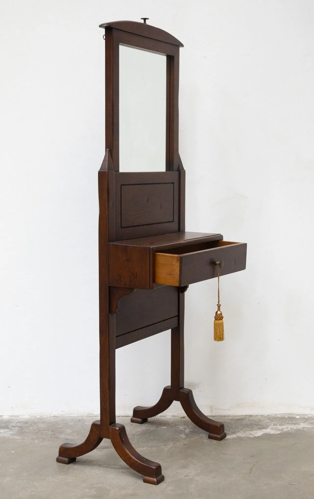 Mobiletto appendiabiti portaoggetti con specchio, anni 2000 4