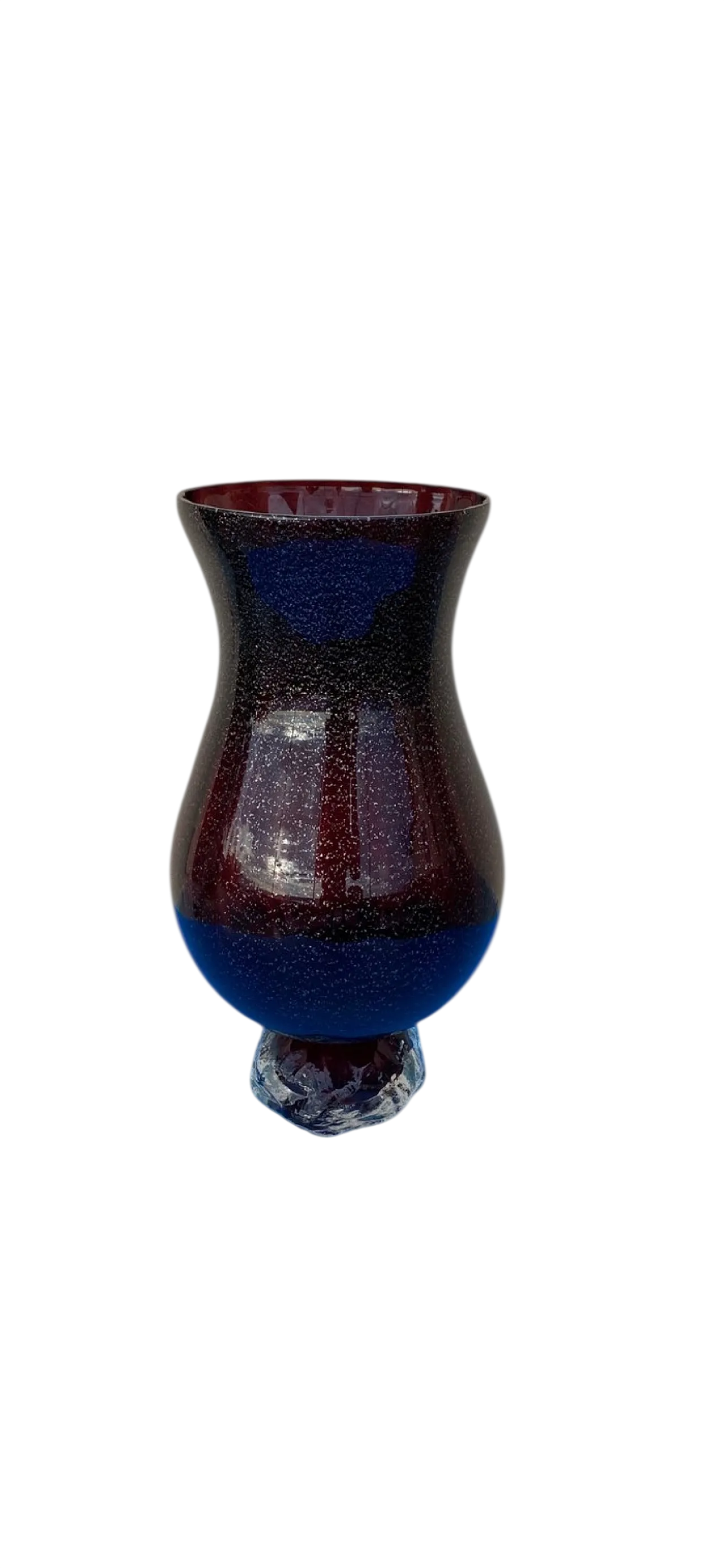 Sculptural Murano glass vase by Barovier & Toso, 1950s 7