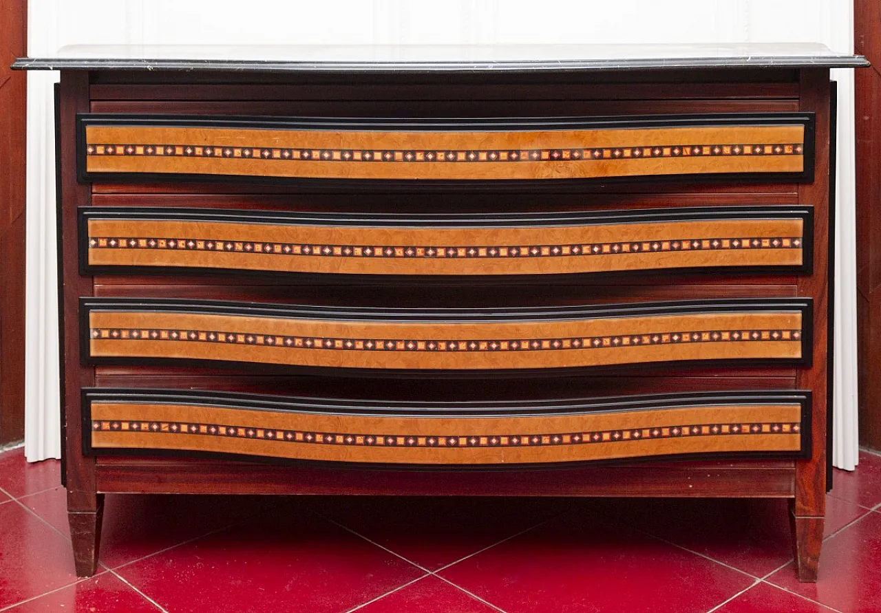 Paulus Chest of Drawers by Paolo Portoghesi for Luciano Frigerio, 1980 3
