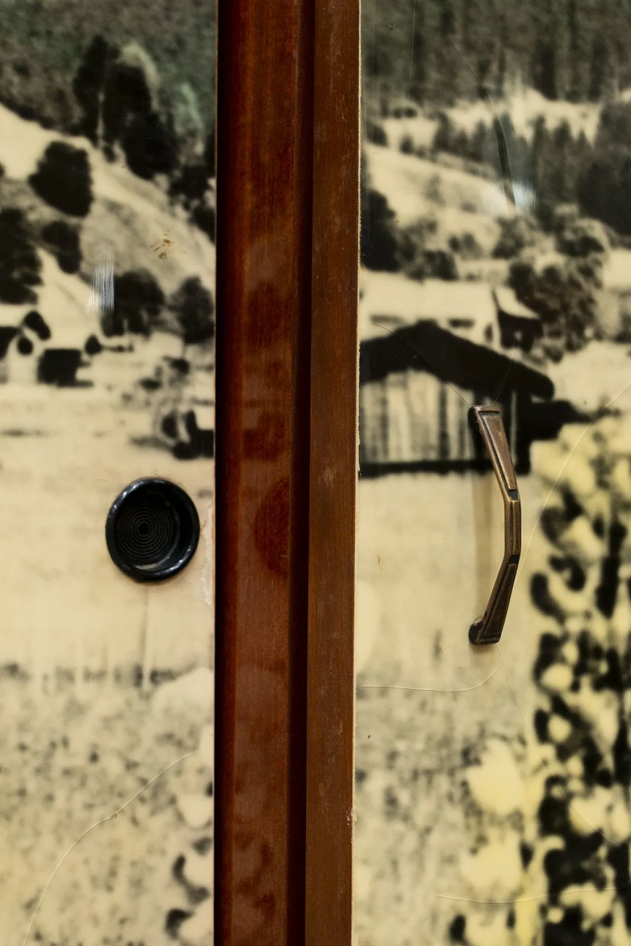 Appendiabiti con ante scorrevoli, anni '60 5