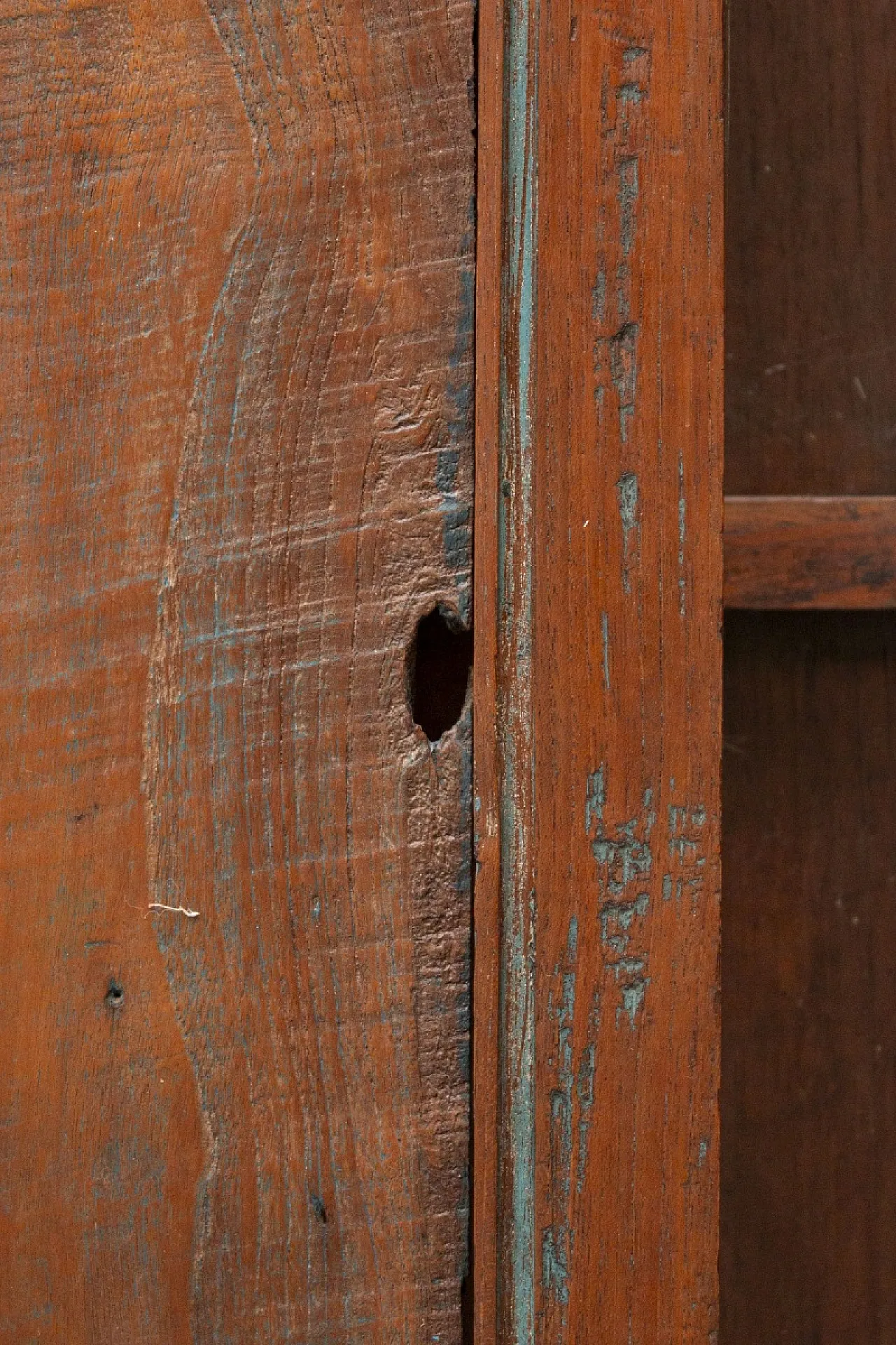 Paravento separè etnico in legno di teak, '900 13