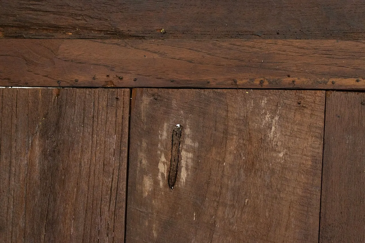 Paravento separè etnico in legno di teak, '900 14