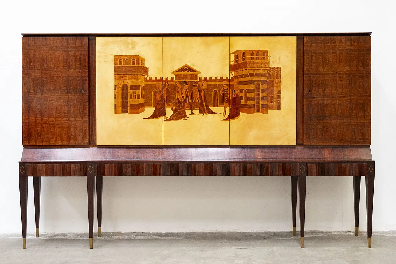 Sideboard by Paolo Buffa, 1950s 1