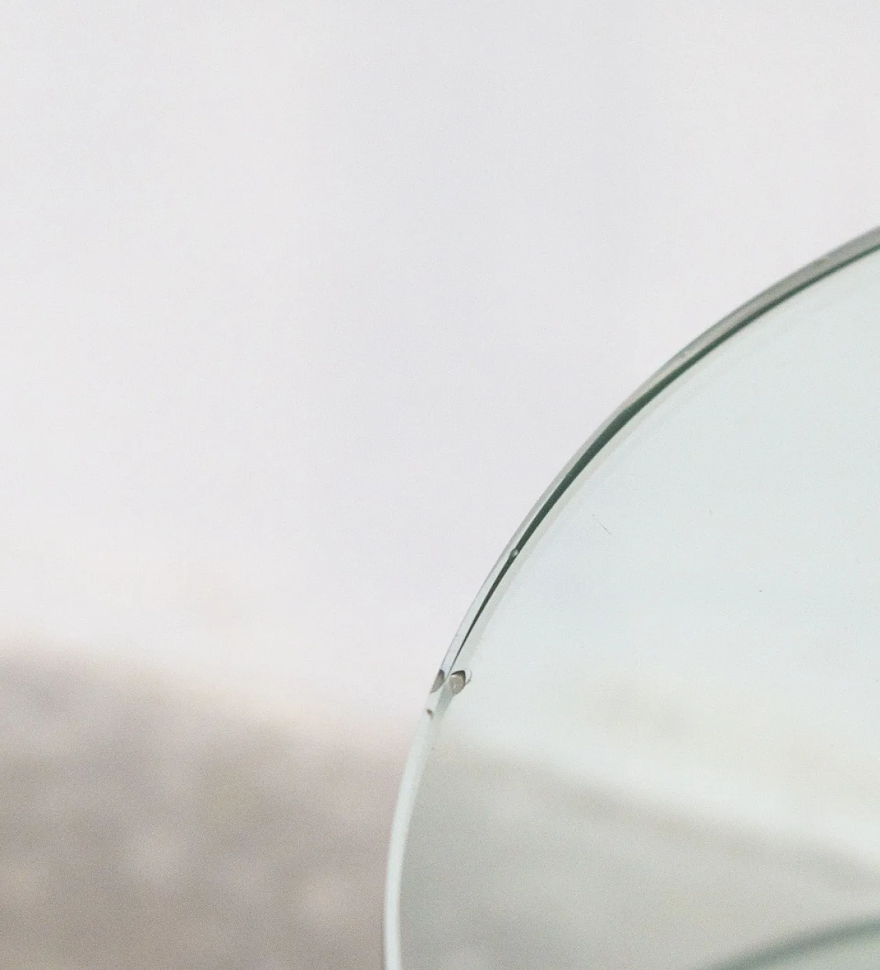 Mobile espositore in vetro e acciaio, anni '70 8