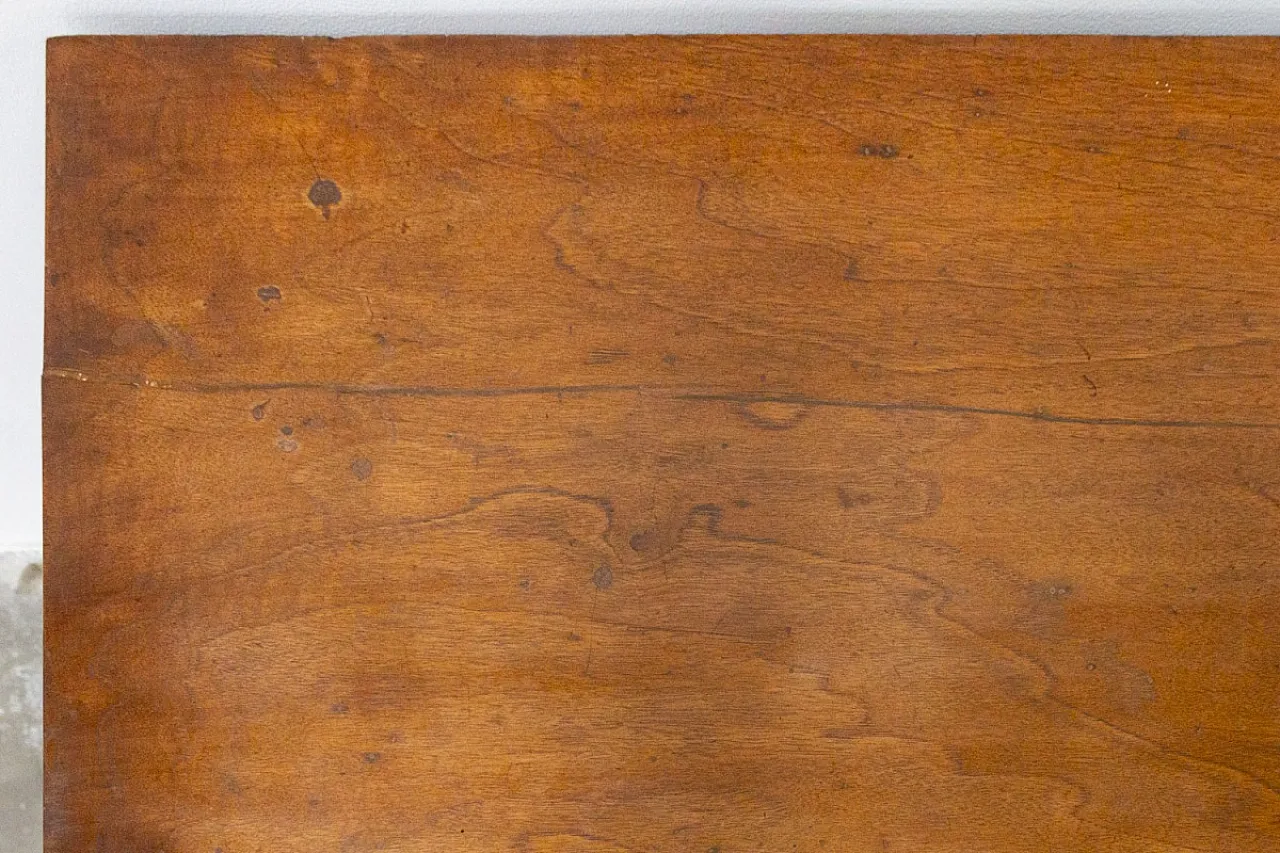 Cassettone Carlo X in noce massello, primo '800 9