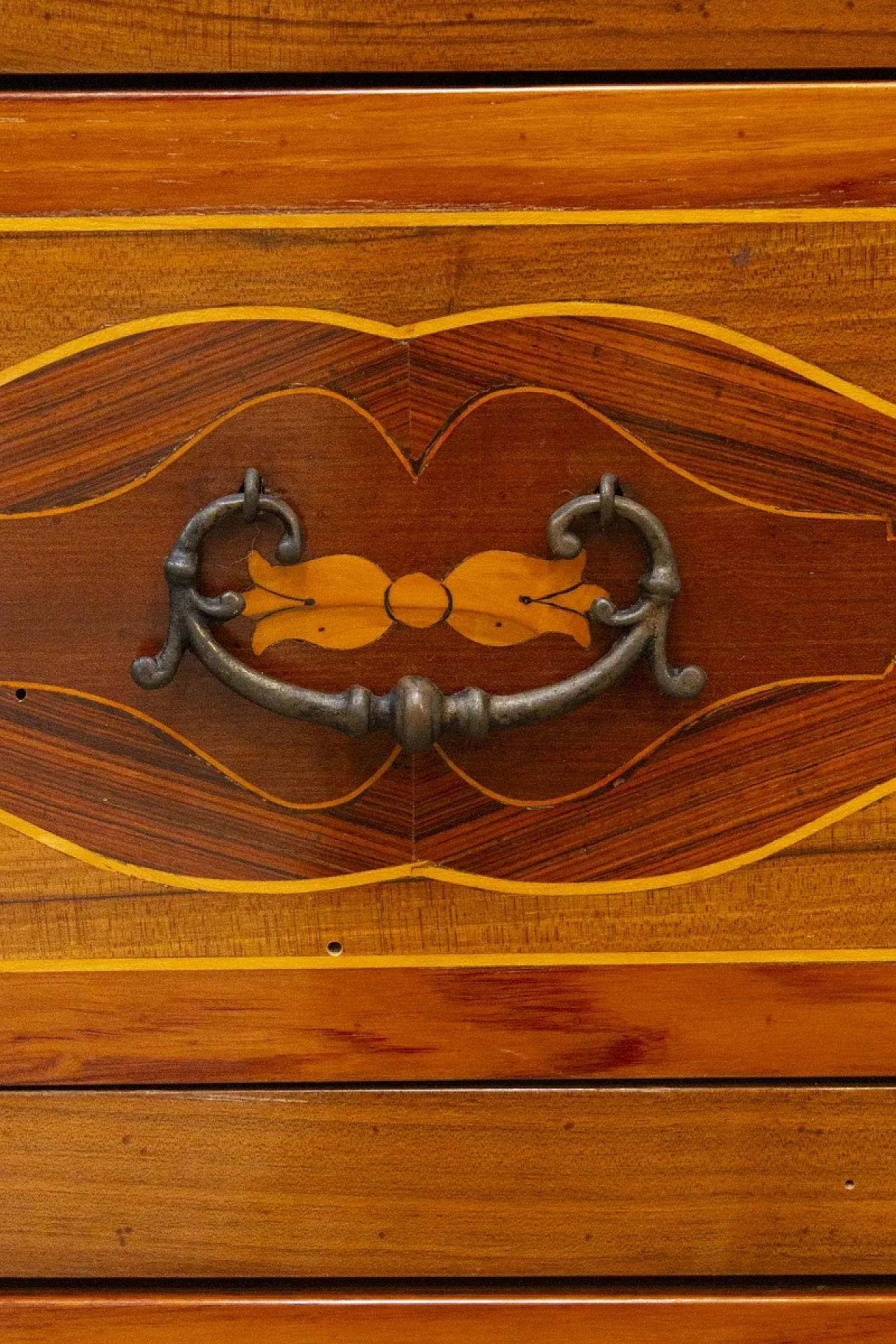 Comò in diversi legni, '800 9