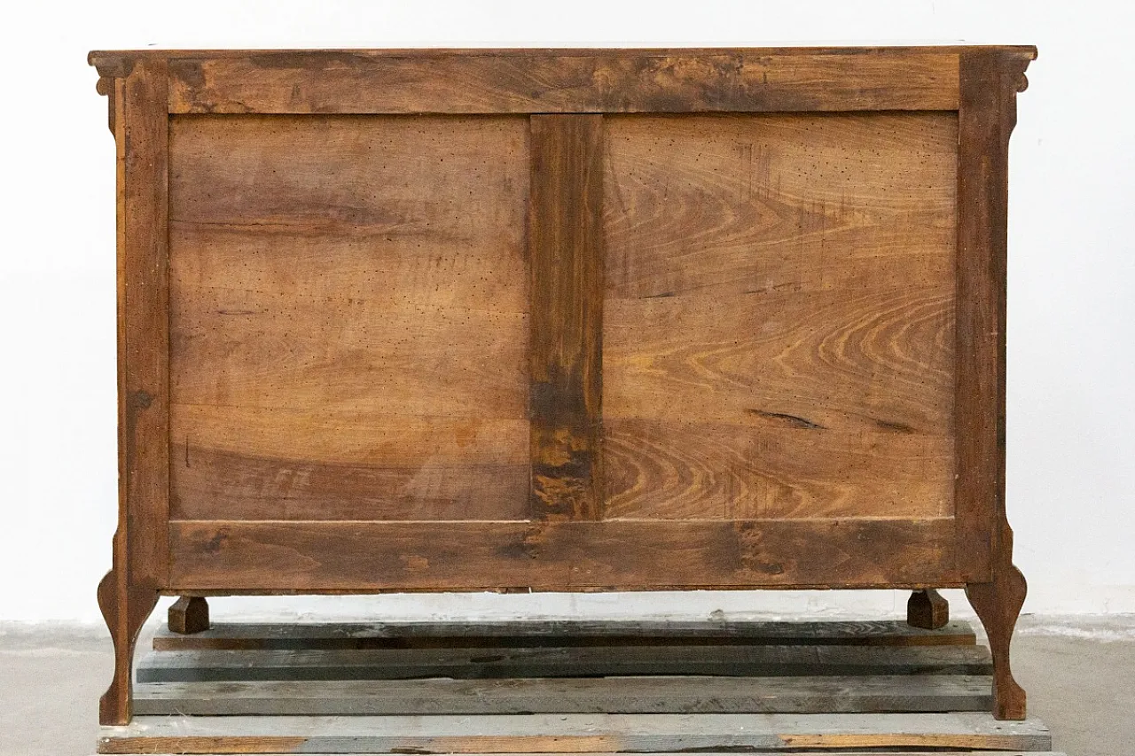 Comò in diversi legni, '800 12