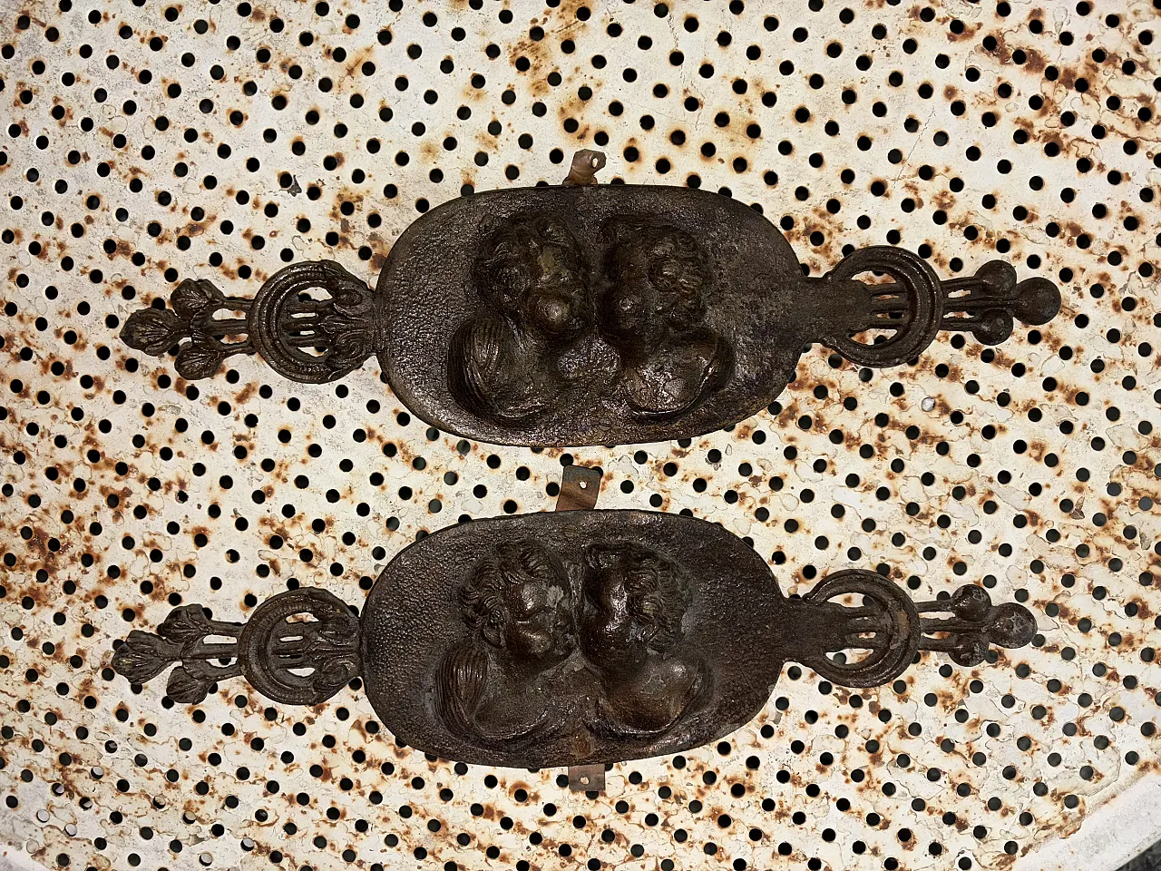 Pair of plaques, 20s 2