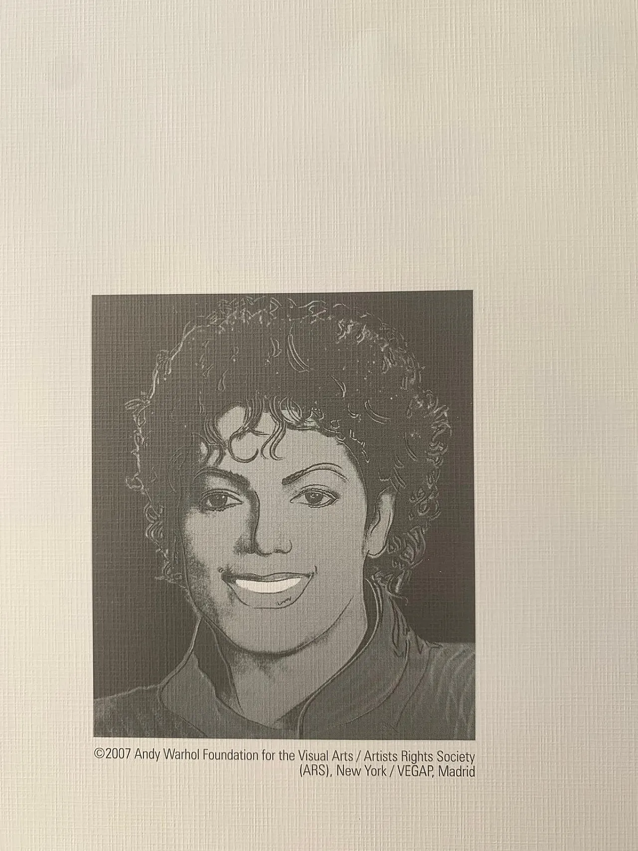Michael Jackson by Andy Warhol, 1984 1