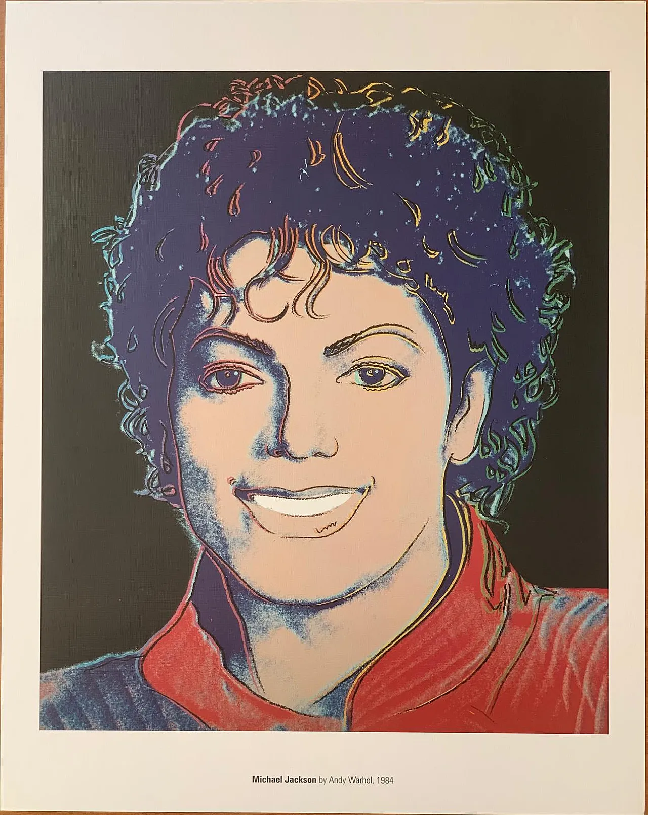 Michael Jackson by Andy Warhol, 1984 4