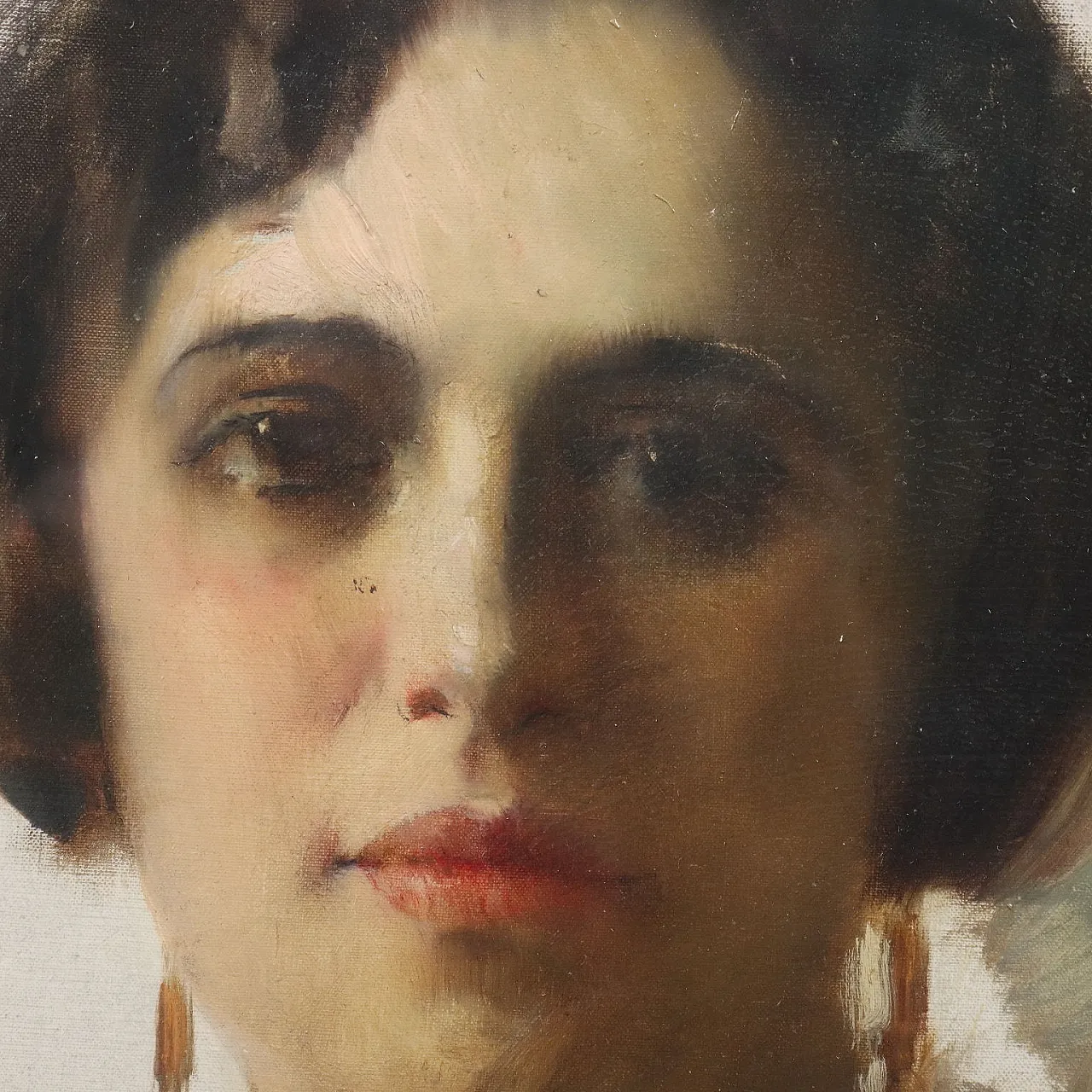 Giuseppe Palanti, oil on canvas with contemporary frame, 20th century 4