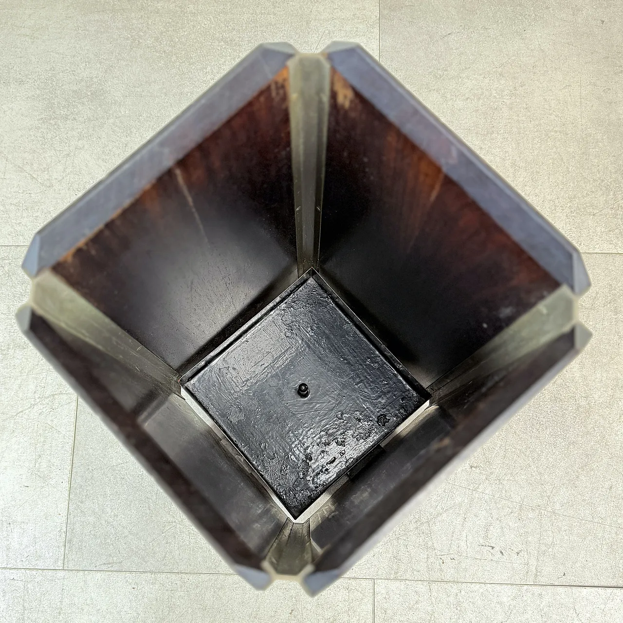 Wooden umbrella stand by Ico Parisi for Stildomus Selezione, 1960 4