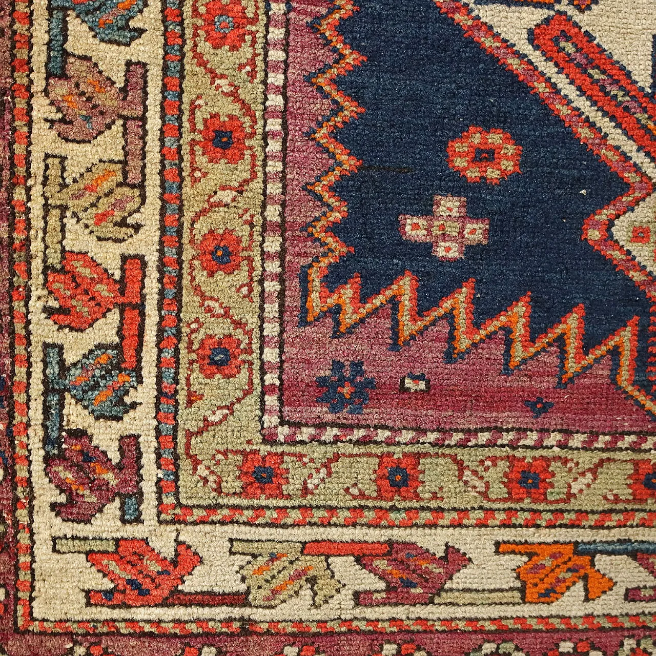 Serabend Iranian cotton and wool carpet 6