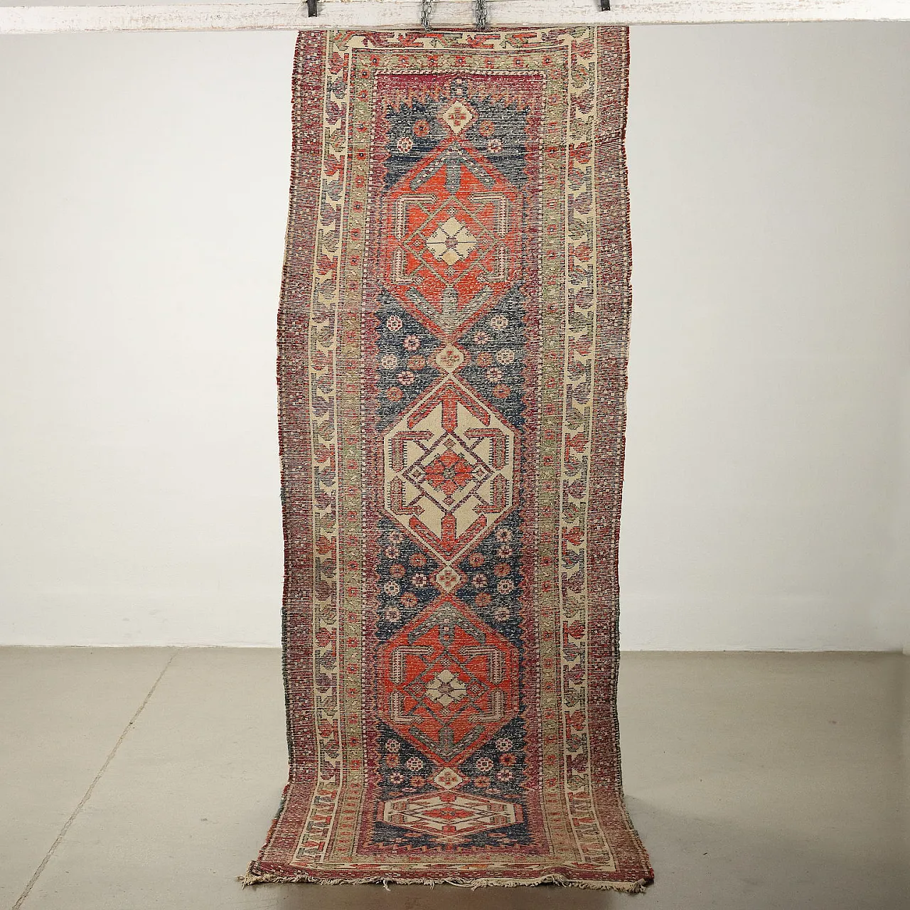 Serabend Iranian cotton and wool carpet 7