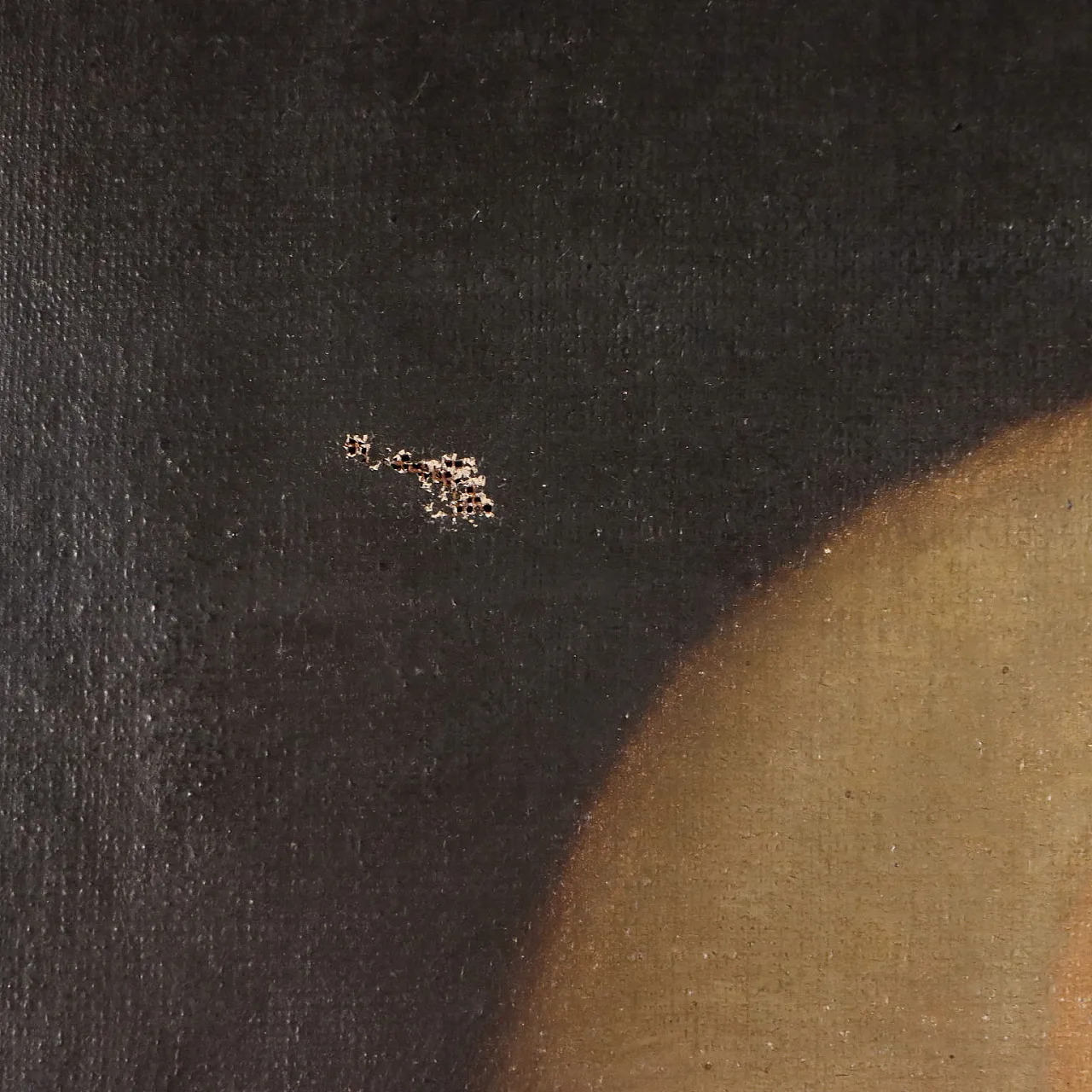 Painting Male Portrait, oil on canvas, 19th century 6