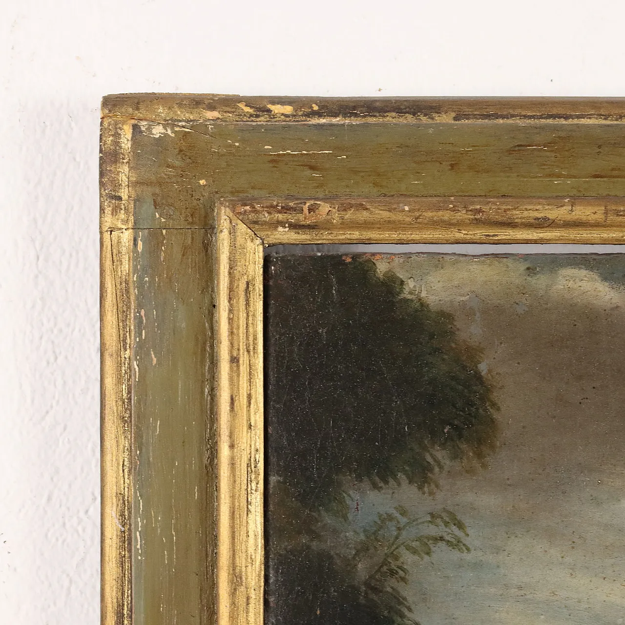 Biblical scene, oil painting on canvas, 19th century 10