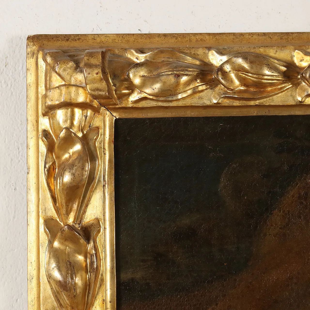 Natura morta con funghi e fiori, dipinto a olio su tela, '700 7