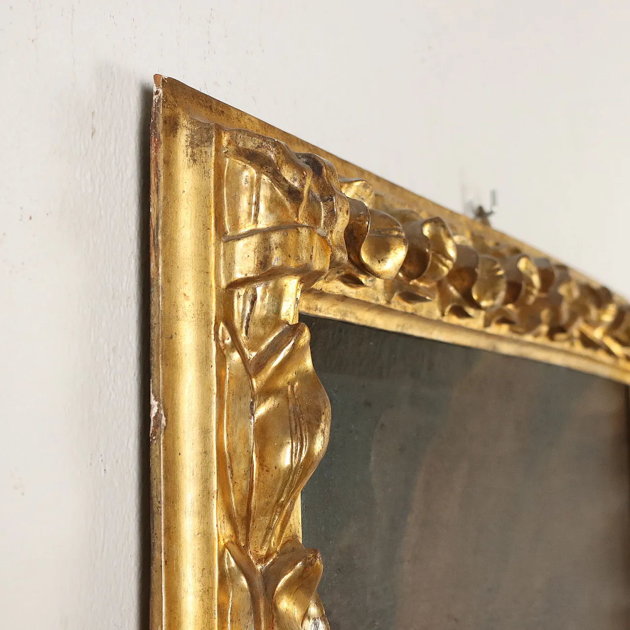 Natura morta con funghi e fiori, dipinto a olio su tela, '700 8