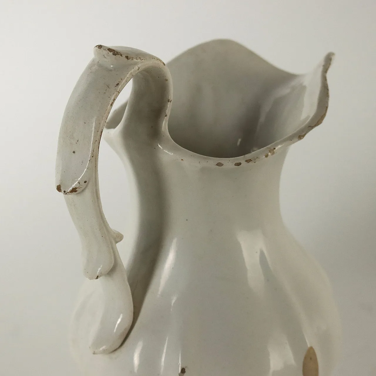 Brocca con catino in terraglia di Società Ceramiche Richard, prima metà '800 5