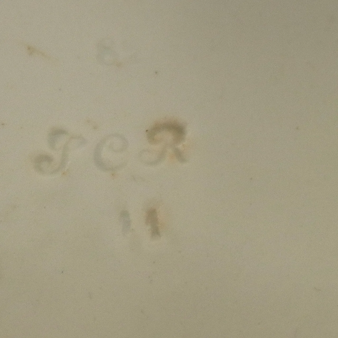 Brocca con catino in terraglia di Società Ceramiche Richard, prima metà '800 10