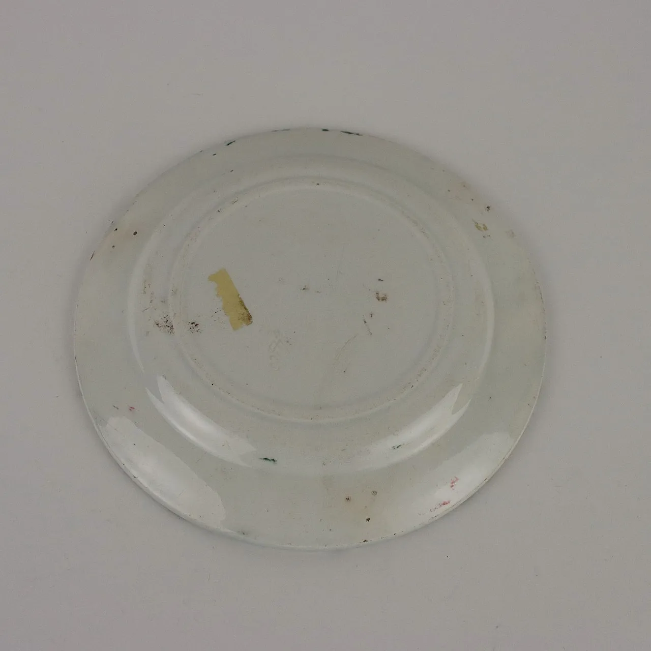Piatto in ceramica di Manifattura Veneta, fine '800 5