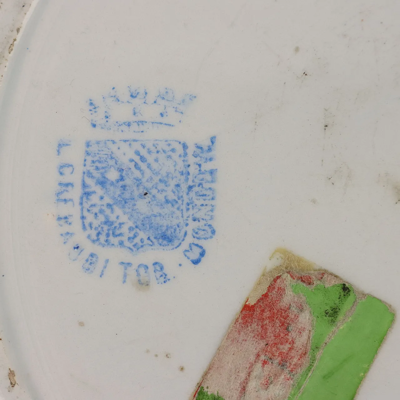 Piatto in ceramica di Manifattura Veneta, fine '800 6