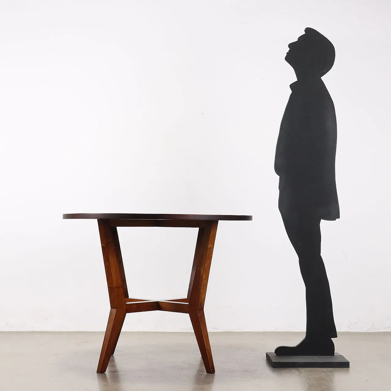 Tavolo Prisma Collection in frassino impiallacciato, anni '50 3