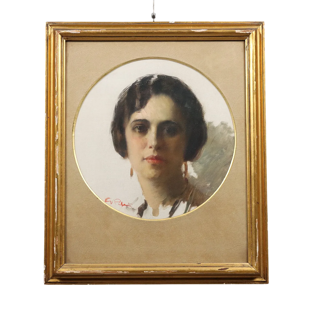 Giuseppe Palanti, oil on canvas with contemporary frame, 20th century 11