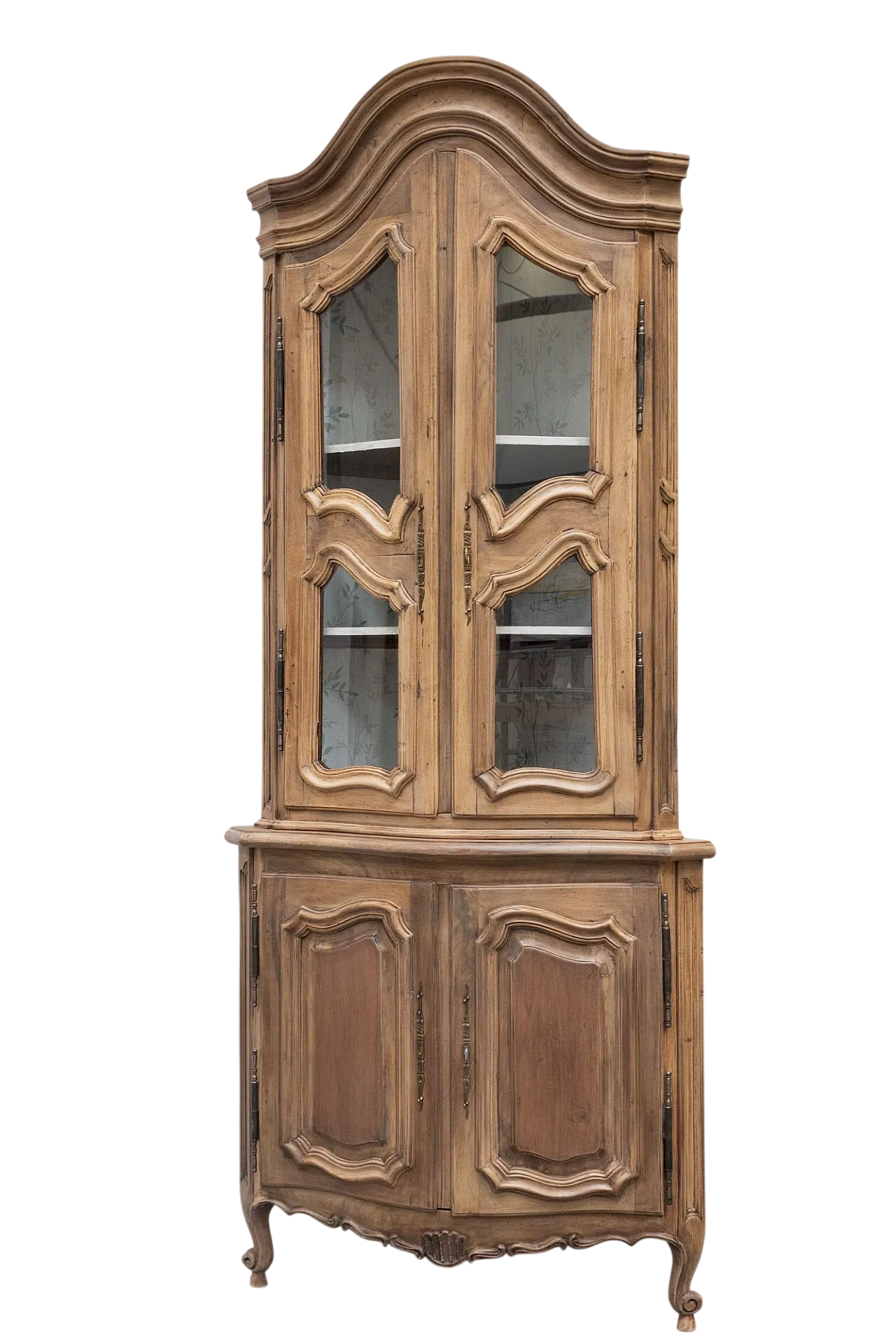 Angoliera artigianale in noce, '900 8