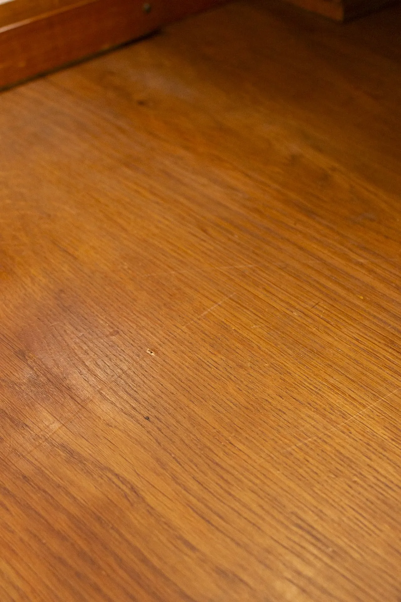 Scrivania ministeriale americana in legno, anni '40 19