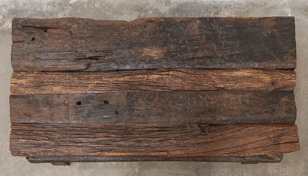 Tavolino basso da salotto in legno, '900 6