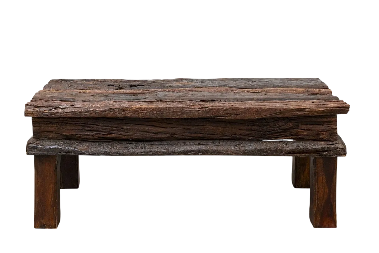 Tavolino basso da salotto in legno, '900 9