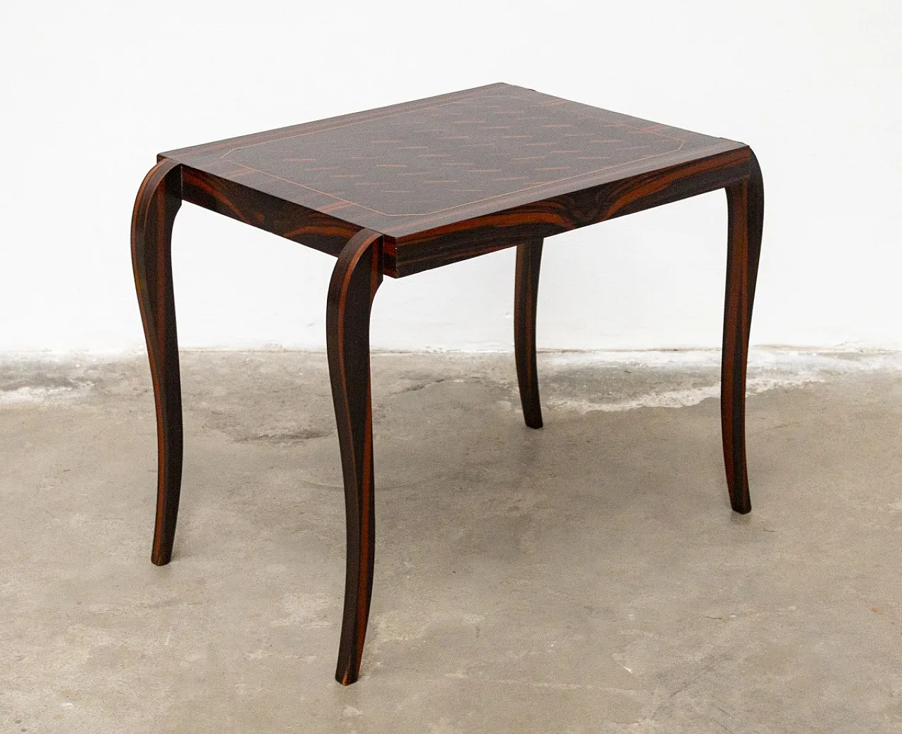 Tavolino Dominique in palissandro, anni '30 2