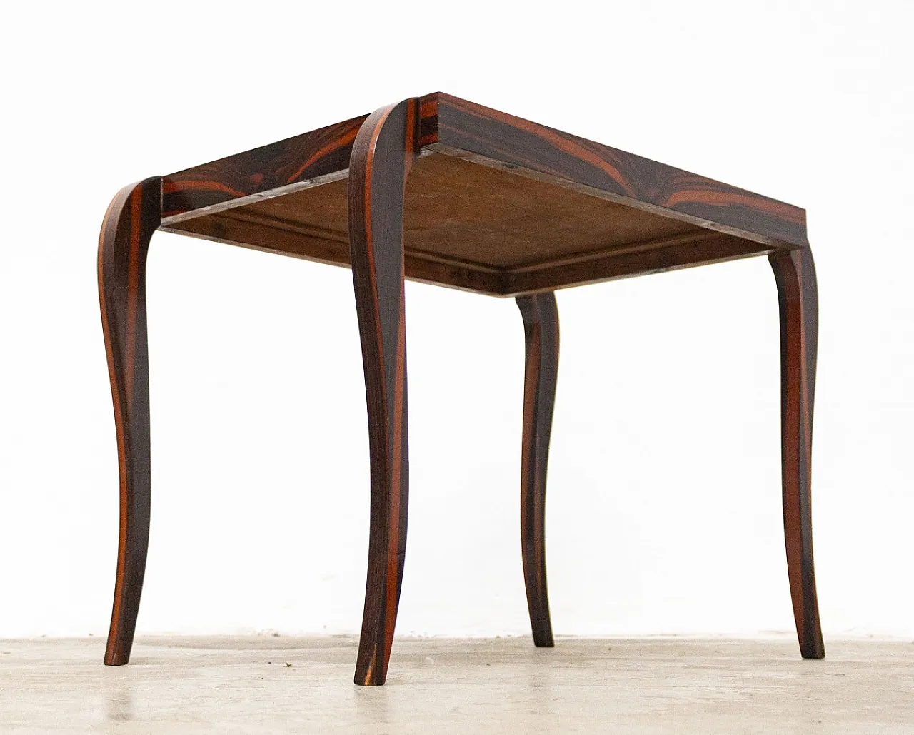 Tavolino Dominique in palissandro, anni '30 4