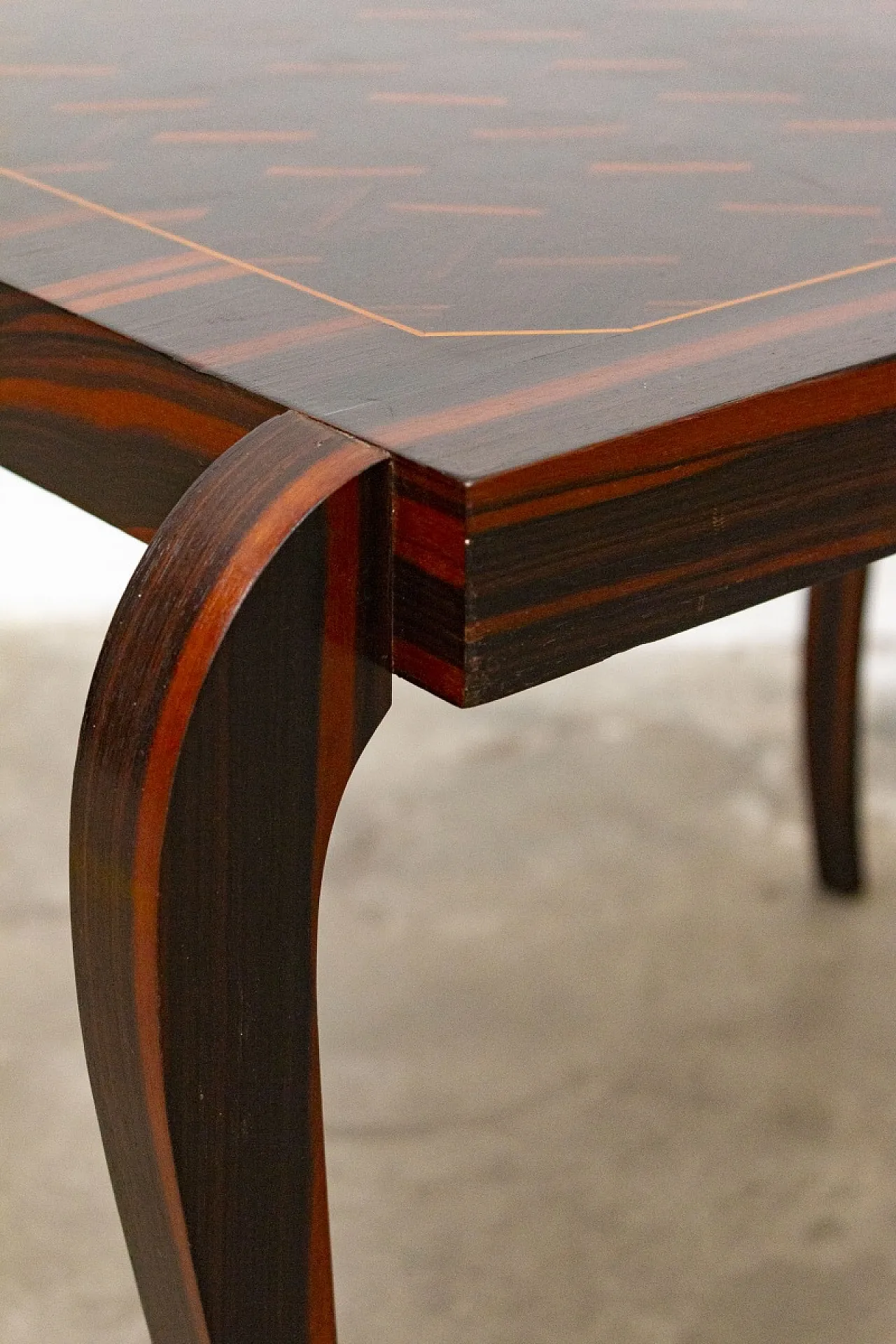 Tavolino Dominique in palissandro, anni '30 5