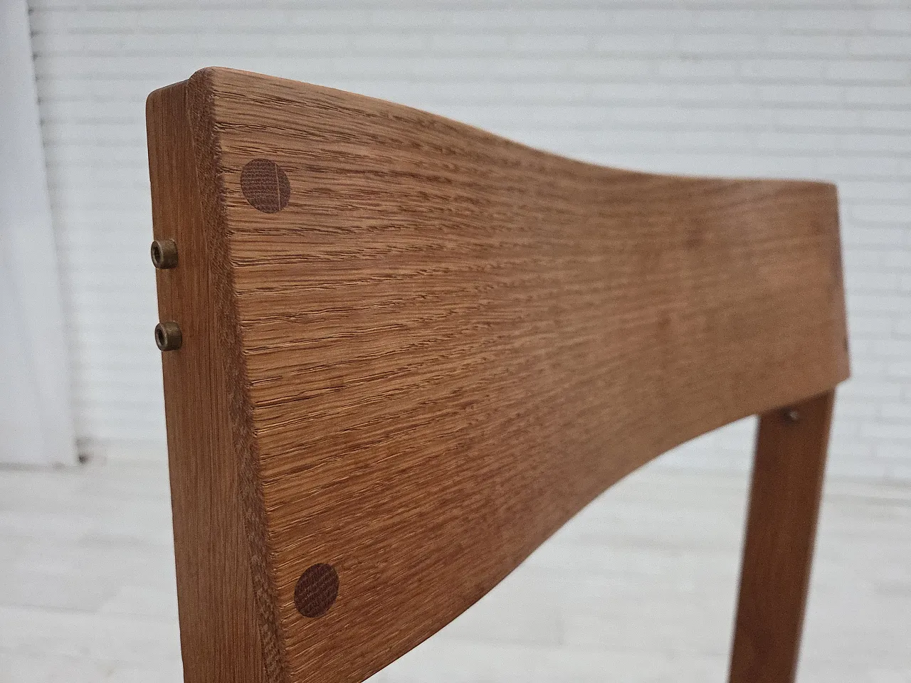 3 sedie da chiesa danesi di Børge Mogensen, anni '70 4