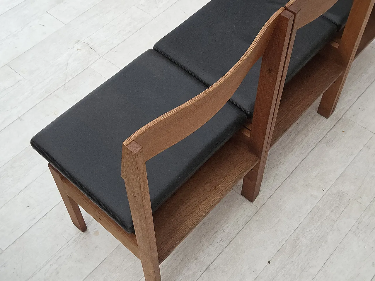 3 sedie da chiesa danesi di Børge Mogensen, anni '70 7