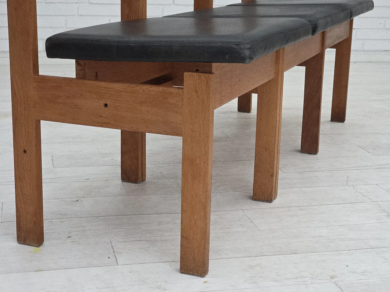 3 sedie da chiesa danesi di Børge Mogensen, anni '70 10